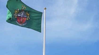 The Flagpole at Southend High School for Boys